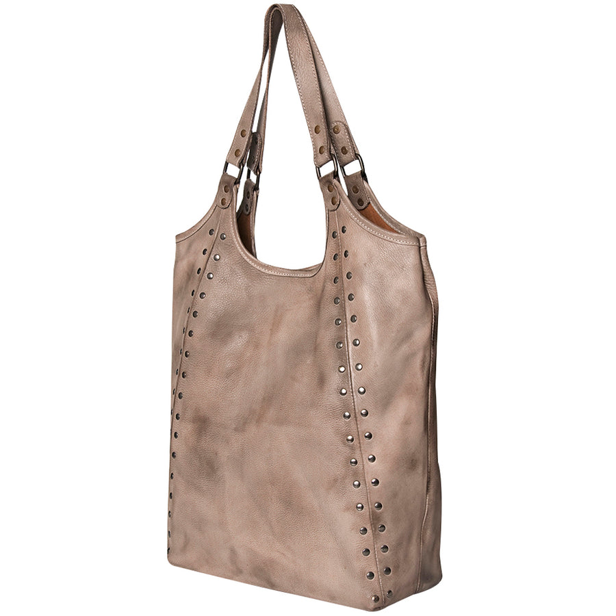 Never Mind Nmbg108E Tote Vintage Handmade Genuine Cowhide Leather by Hilason – Cowboy and equestrian accessories