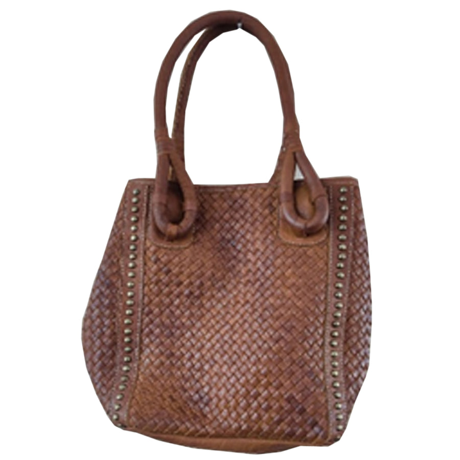 Never Mind Nmbgm111A Tote Vintage Handmade Genuine Cowhide Leather by Hilason – Cowboy and equestrian accessories