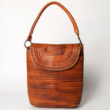 Never Mind Nmbgm105F Tote Vintage Handmade Genuine Cowhide Leather Women Bag Western Handbag Purse