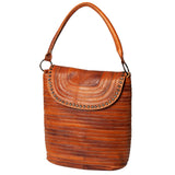 Never Mind Nmbgm105F Tote Vintage Handmade Genuine Cowhide Leather Women Bag Western Handbag Purse