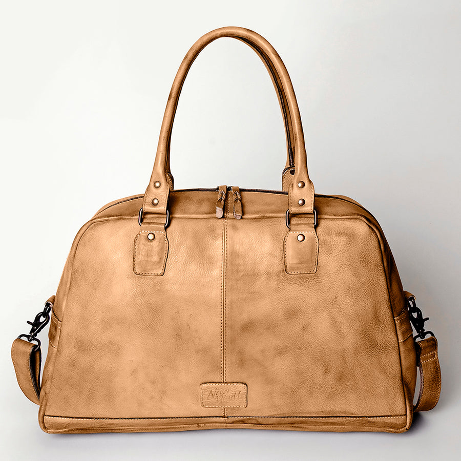 Never Mind Nmbg126A Tote Vintage Handmade Genuine Cowhide Leather Women Bag Western Handbag Purse