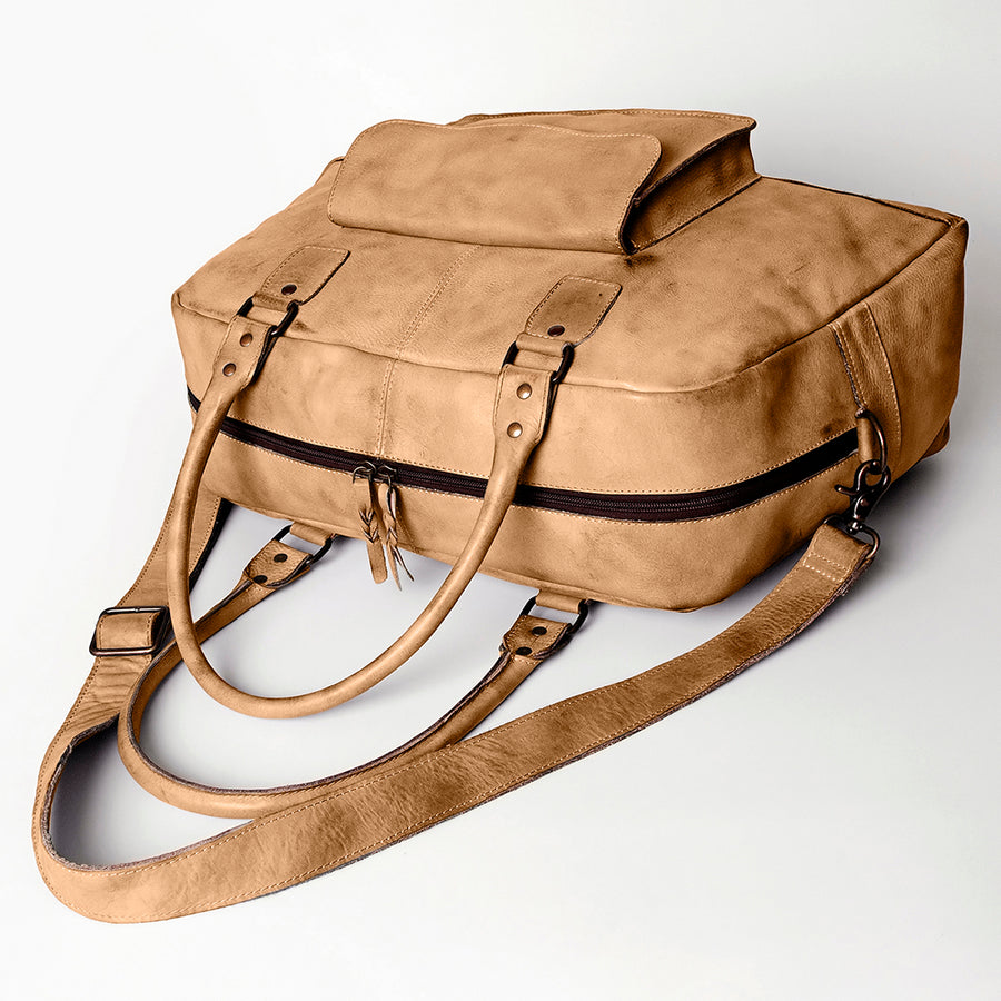 Never Mind Nmbg126A Tote Vintage Handmade Genuine Cowhide Leather Women Bag Western Handbag Purse