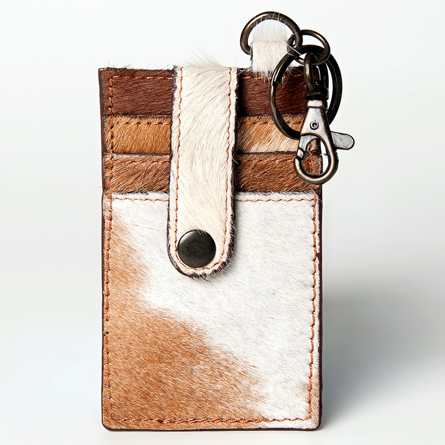 American Darling ADCCZ101 Card-Holder Hair-On Genuine Leather Women by Hilason – Cowboy and equestrian accessories