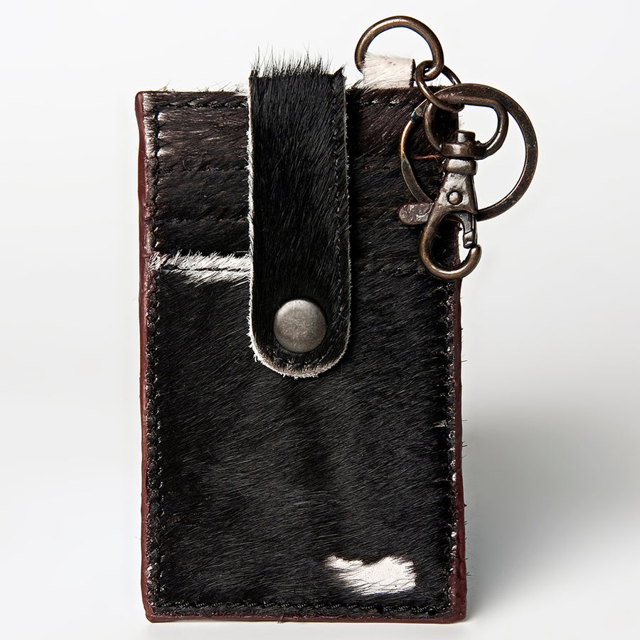 American Darling ADCCZ102 Card-Holder Hair-On Genuine Leather Women by Hilason – Cowboy and equestrian accessories