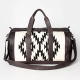 American Darling ADBGZ185H Duffel Saddle Blanket Genuine Leather women bag western handbag purse