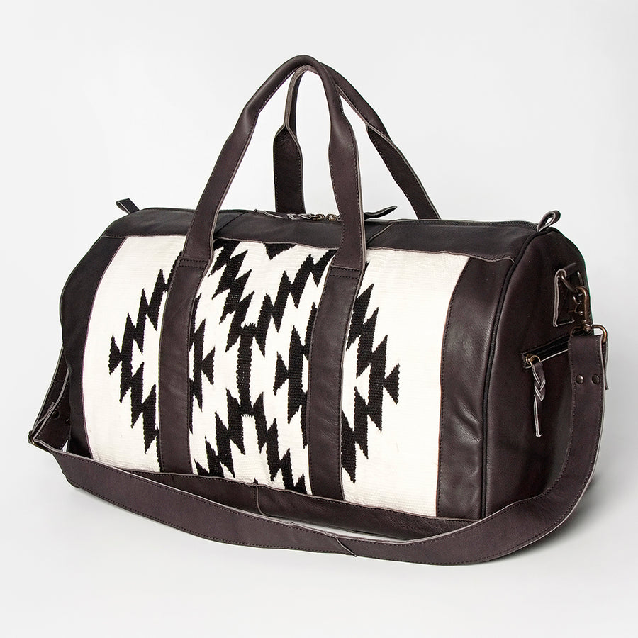 American Darling Duffel Saddle Blanket Genuine Leather Western Women Bag | Handbag Duffel Weekend Travel Bags for - Uhorse