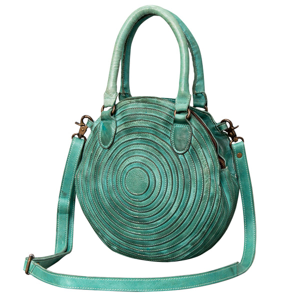 Never Mind Nmbgm112A Tote Vintage Handmade Genuine Cowhide Leather by Hilason – Cowboy and equestrian accessories