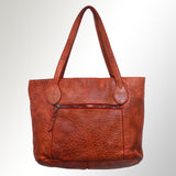 Never Mind Nmbgm103D Tote Vintage Handmade Genuine Cowhide Leather Women Bag Western Handbag Purse