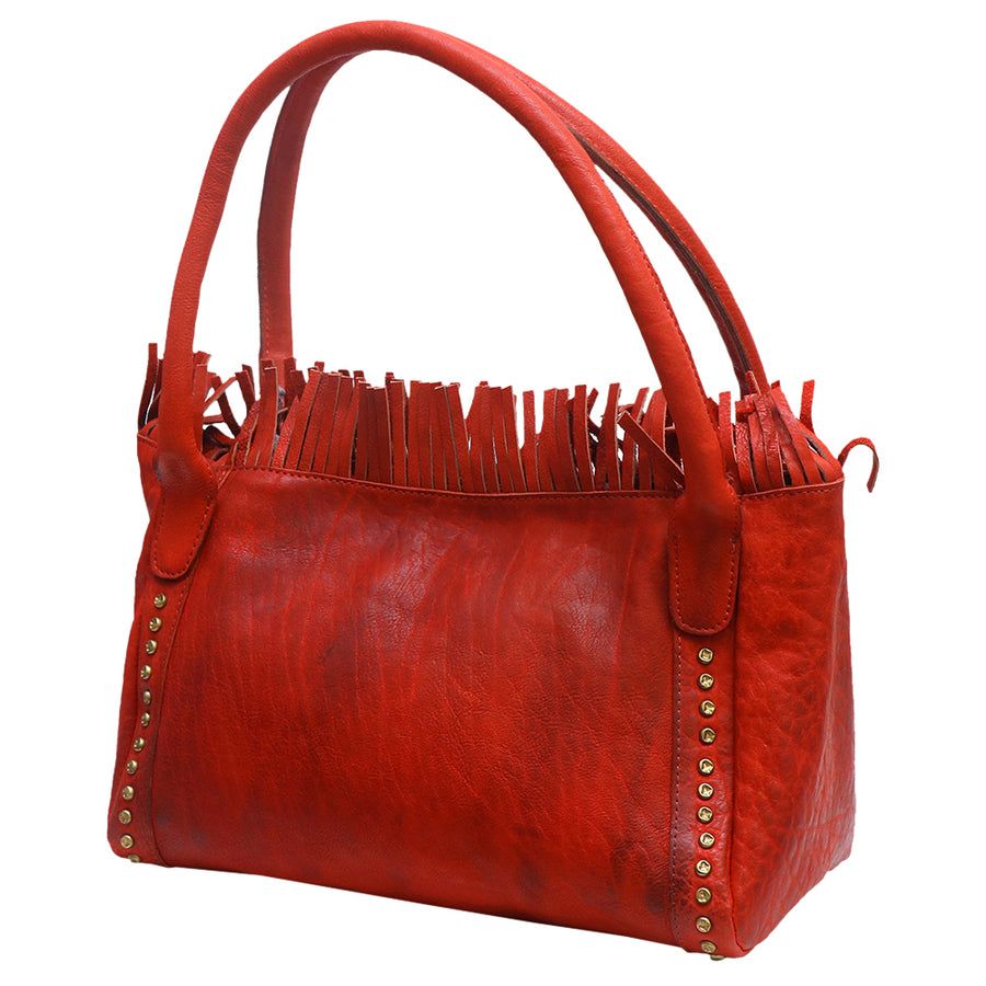 Never Mind Nmbgm110C Tote Vintage Handmade Genuine Cowhide Leather by Hilason – Cowboy and equestrian accessories
