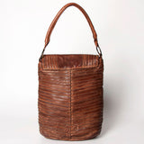 Never Mind Nmbgm105C Tote Vintage Handmade Genuine Cowhide Leather Women Bag Western Handbag Purse