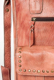Never Mind Nmbg111E Tote Vintage Handmade Genuine Cowhide Leather Women Bag Western Handbag Purse
