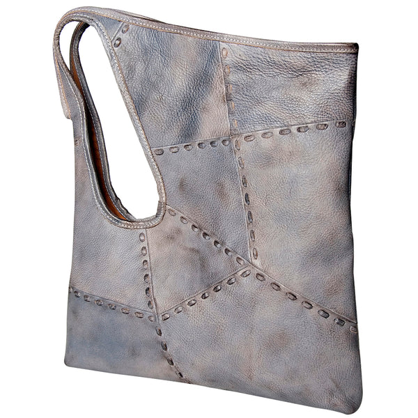 Never Mind Nmbg112B Tote Vintage Handmade Genuine Cowhide Leather by Hilason – Cowboy and equestrian accessories