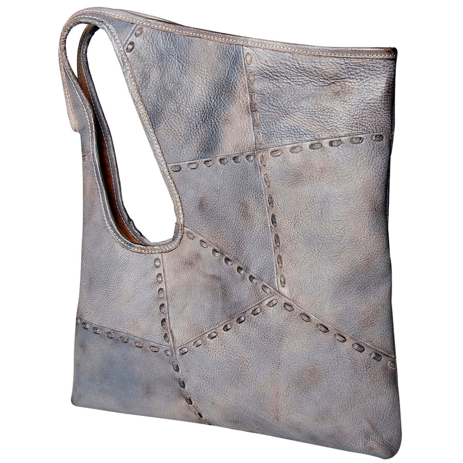 Never Mind Nmbg112B Tote Vintage Handmade Genuine Cowhide Leather by Hilason – Cowboy and equestrian accessories