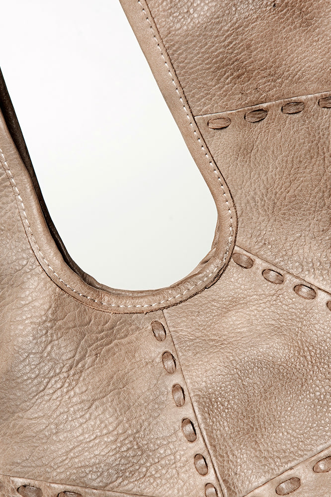 Never Mind Nmbg112C Tote Vintage Handmade Genuine Cowhide Leather Women Bag Western Handbag Purse