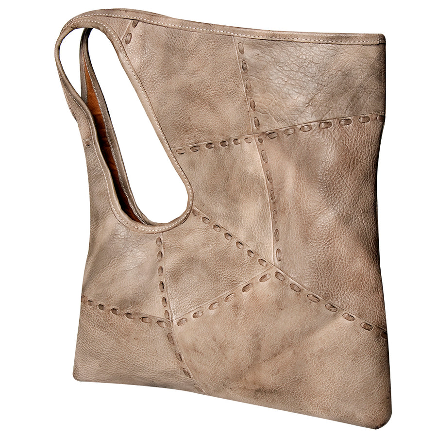 Never Mind Nmbg112C Tote Vintage Handmade Genuine Cowhide Leather by Hilason – Cowboy and equestrian accessories