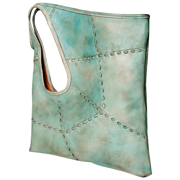 Never Mind Nmbg112D Tote Vintage Handmade Genuine Cowhide Leather by Hilason – Cowboy and equestrian accessories