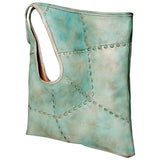 Never Mind Nmbg112D Tote Vintage Handmade Genuine Cowhide Leather Women Bag Western Handbag Purse