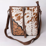 American Darling Cross Body Hand Tooled Genuine Leather women bag western handbag purse