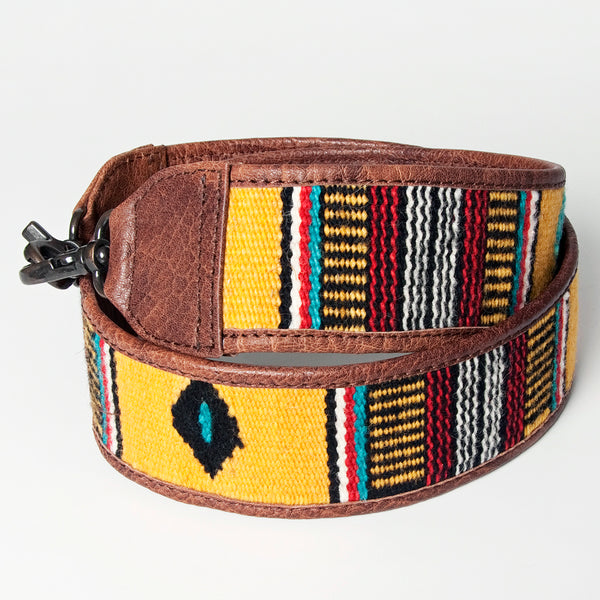 American Darling ADBT141A Saddle Blanket Genuine Leather Crossbody by Hilason – Cowboy and equestrian accessories