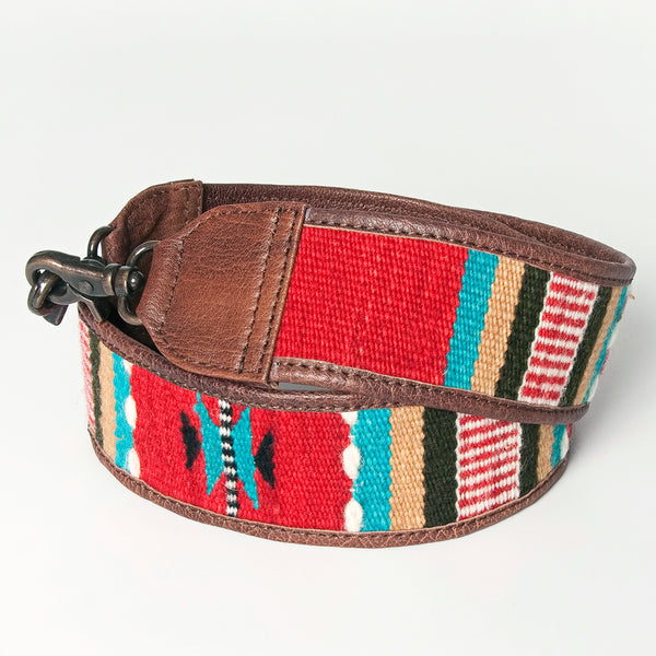 American Darling ADBT141B Saddle Blanket Genuine Leather Crossbody by Hilason – Cowboy and equestrian accessories