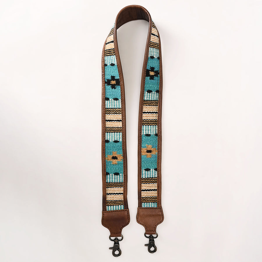 American Darling Saddle Blanket Genuine Leather Crossbody Handle Strap for Bag Phone Keychain Wallet Purse Clutch Holder