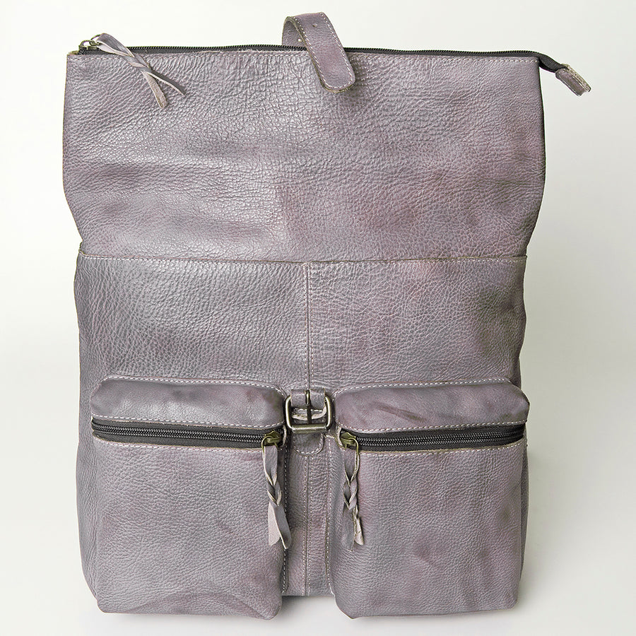 Never Mind Nmbg134E Backpack Vintage Handmade Genuine Cowhide Leather Women Bag Western Handbag Purse