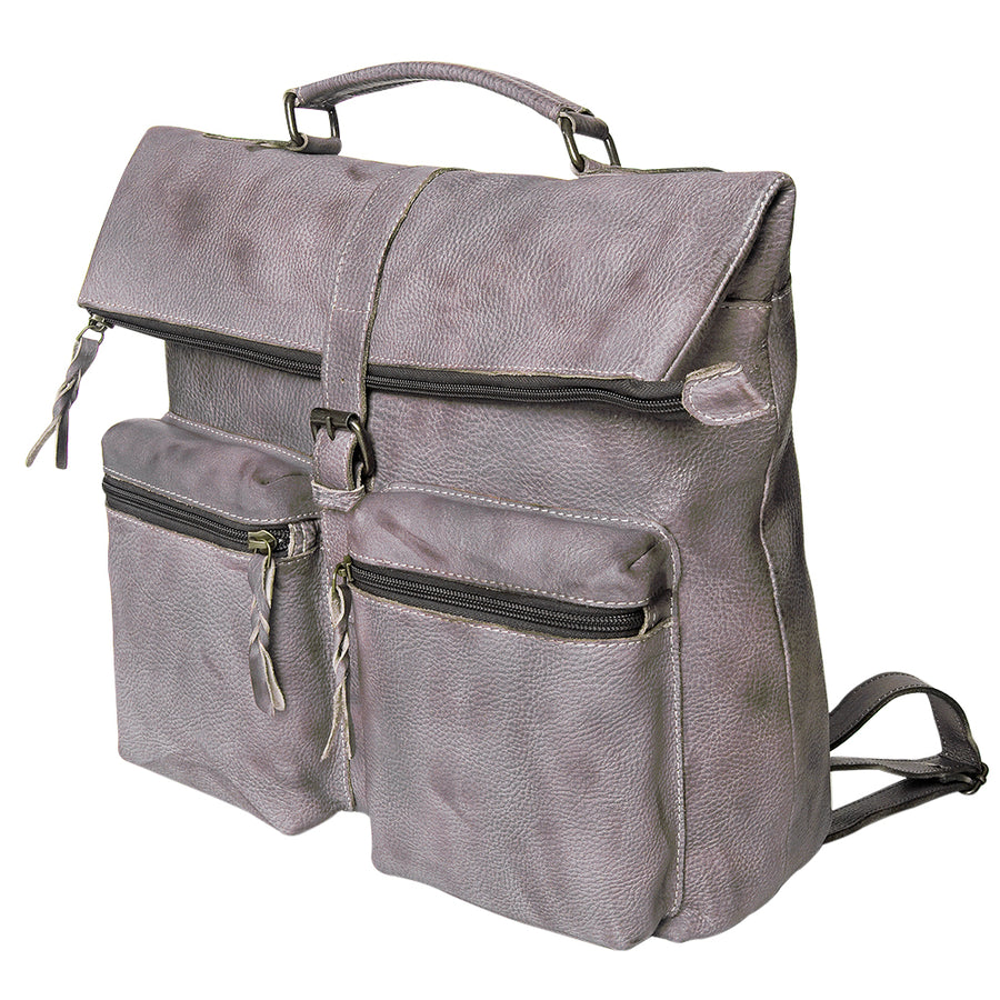 Never Mind Nmbg134E Backpack Vintage Handmade Genuine Cowhide Leather by Hilason – Cowboy and equestrian accessories