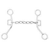 HILASON Western Light Fixed Cheek Chain Bit Stainless Steel for Training - Uhorse