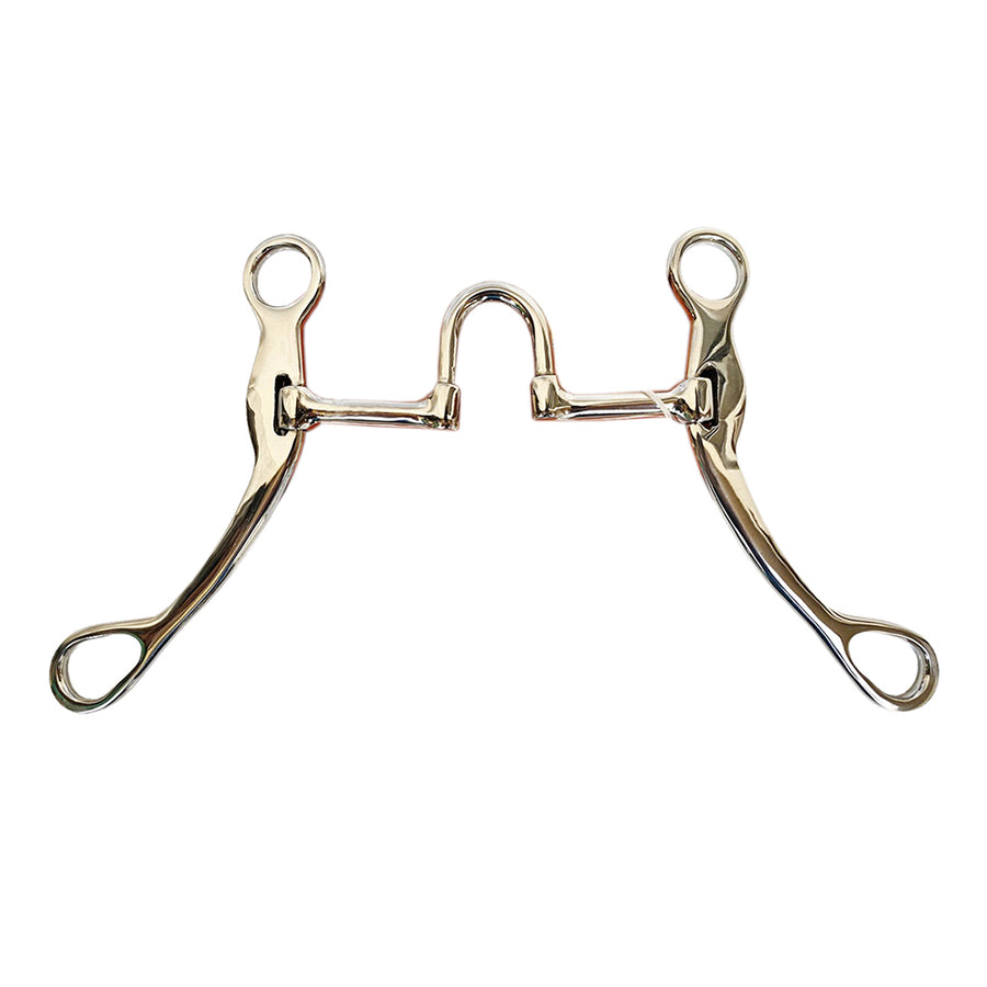 HILASON Horse Correction Bit Mouthpiece is 5 Inch Solid Stainless Metal - Uhorse