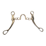 HILASON Medium Shank Chain Correction Bit with Stainless Steel | Horse Bit | Horse Bits Western | Walking Horse Bits | Training Horse Bit | Equine Bits | Bit for horses