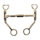 HILASON Horse Bit Western Shank Forward Stainless Steel Barrel with Copper Inlays | Horse Bit | Horse Bits Western | Walking Horse Bits | Training Horse Bit | Equine Bits | Bit for horses