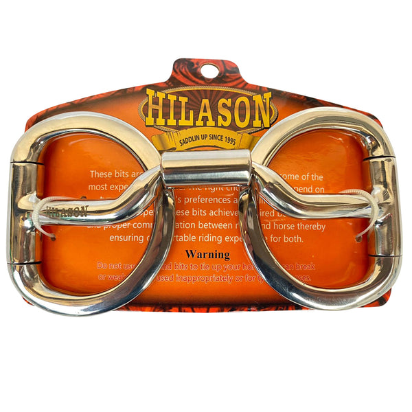 HILASON 5 In Mouth medium Port Snaffle Bit With Stainless Steel | Horse Bits Western - Uhorse