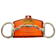 HILASON 5 In Mouth Med Port D Ring Snaffle Bit With Stainless Steel | Horse Bits Western| Training Bit| Bits| for horses
