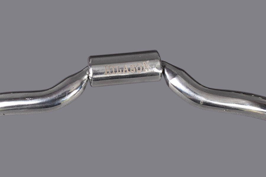 Hilason Mouth O Ring Low Port Gag Bit Solid Stainless Steel w/ leather strap | Horse Bits Western Training
