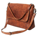 Never Mind Nmbgz118E Cross Body I Vintage Handmade Genuine Cowhide Leather Women Bag Western Handbag Purse