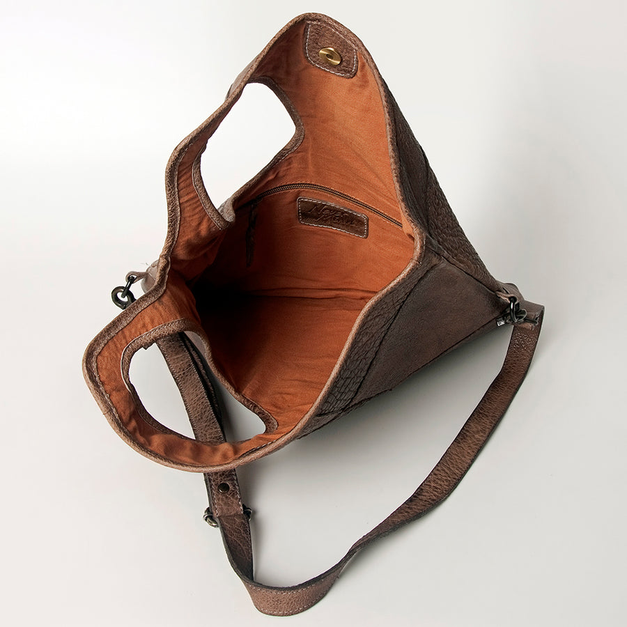 Never Mind Nmbgz117B Clutch Vintage Handmade Genuine Cowhide Leather Women Bag Western Handbag Purse