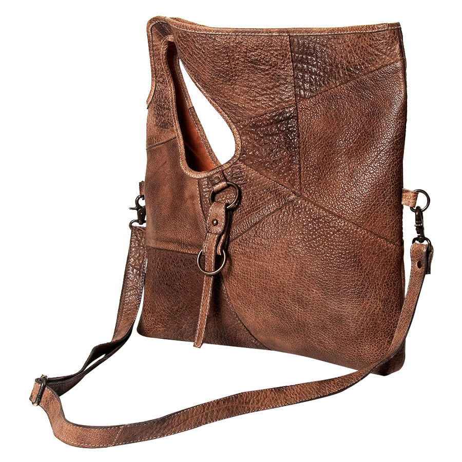 Never Mind Nmbgz117E Clutch Vintage Handmade Genuine Cowhide Leather by Hilason – Cowboy and equestrian accessories