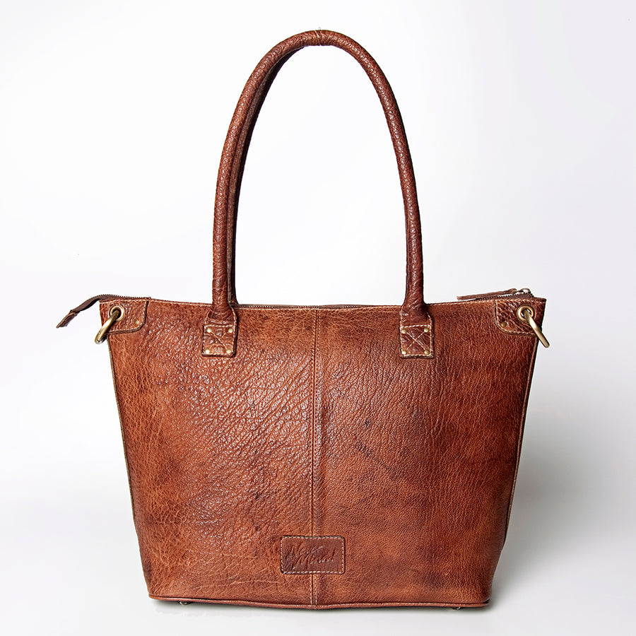 Never Mind Nmbgz119A Tote Vintage Handmade Genuine Cowhide Leather Women Bag Western Handbag Purse