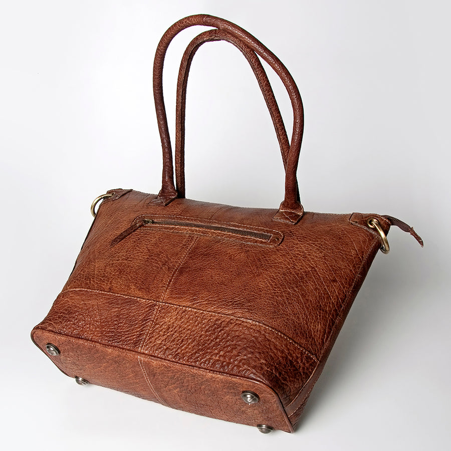 Never Mind Nmbgz119A Tote Vintage Handmade Genuine Cowhide Leather Women Bag Western Handbag Purse