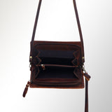 American Darling ADBGM169R35 Organiser Genuine Leather women bag western handbag purse