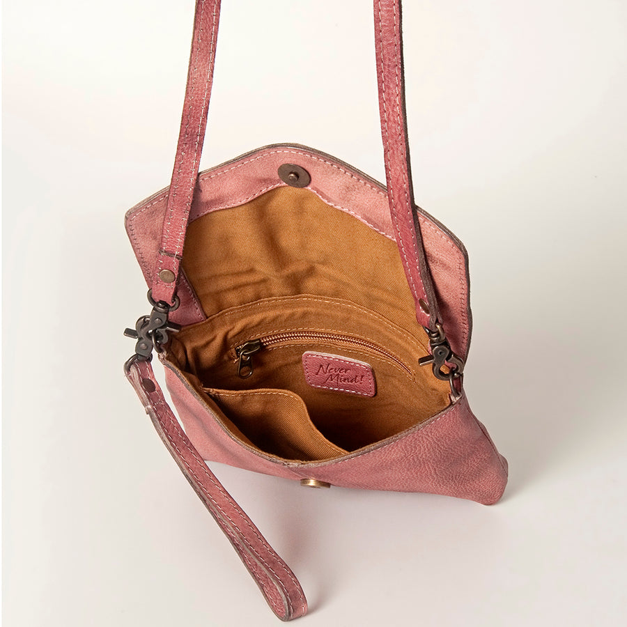 Never Mind Nmbg121A Cross Body I Vintage Handmade Genuine Cowhide Leather Women Bag Western Handbag Purse