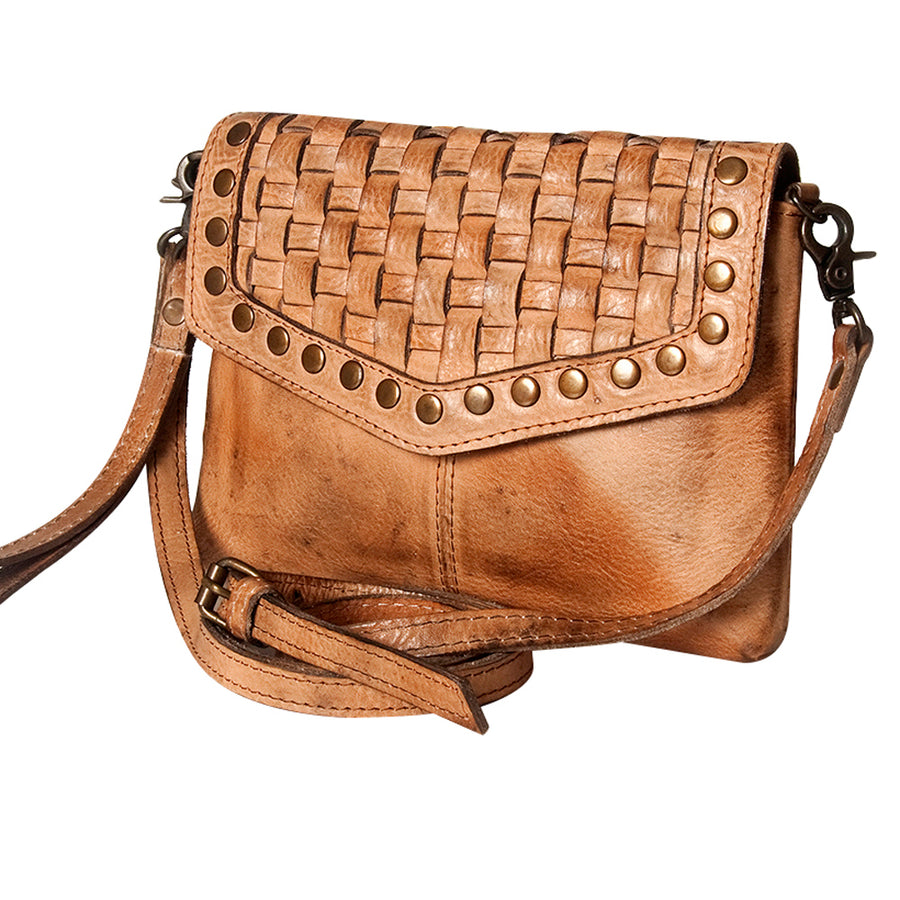 Never Mind Nmbg113B Cross Body I Vintage Handmade Genuine Cowhide by Hilason – Cowboy and equestrian accessories