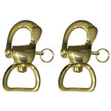 Hilason Brass Shakel Hook Quick Release Pack