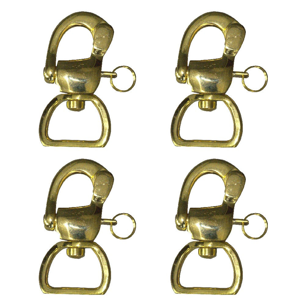 Hilason Swivel Eye Bolt Snap Clip Hooks Solid Brass – Hilason