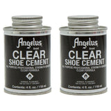 4 Oz Angelus Shoe Contact Cement All Purpose Glue Clear Pack Of 2