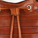 Spaghetti Western Swc138Btan Hobo Vintage Handmade Drum Dyed Genuine European Cowhide Leather Women Bag Western Handbag Purse
