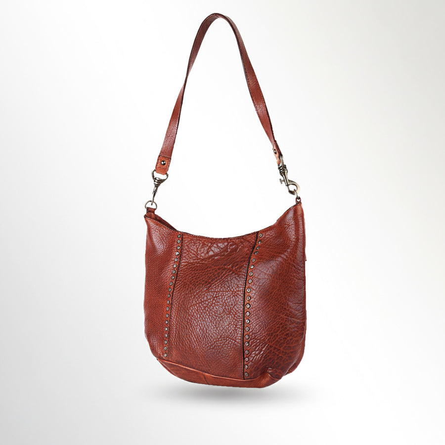 Spaghetti W. Swc140Cg Hobo Vintage Handmade Drum Dyed Genuine European by Hilason – Cowboy and equestrian accessories