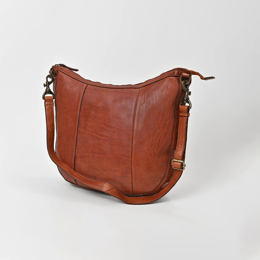 Spaghetti W. Swc143Cg Hobo Vintage Handmade Drum Dyed Genuine European by Hilason – Cowboy and equestrian accessories
