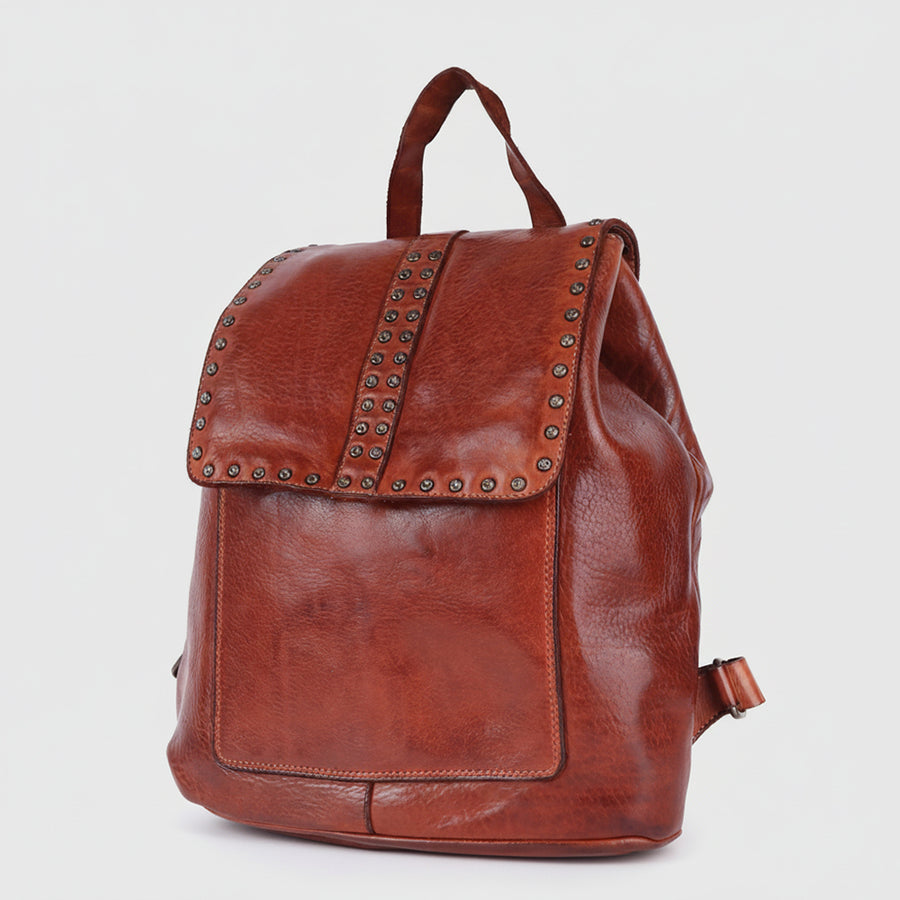 Spaghetti W. Swc145Acg Backpack Vintage Handmade Drum Dyed Genuine by Hilason – Cowboy and equestrian accessories