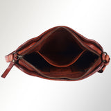 Spaghetti Western Swc148Cg Cross Body I Vintage Handmade Drum Dyed Genuine European Cowhide Leather Women Bag Western Handbag Purse